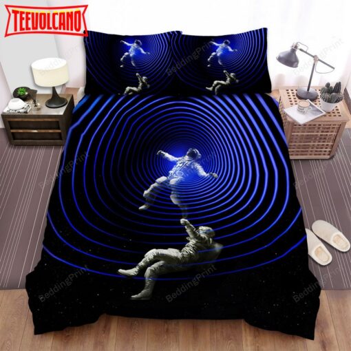 Ad Astra Movie Poster 3 Bed Sheets Duvet Cover Bedding Sets