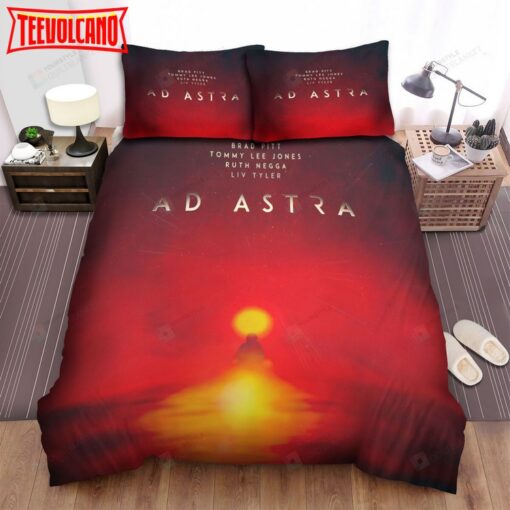 Ad Astra Sunset Poster Bed Sheets Duvet Cover Bedding Sets