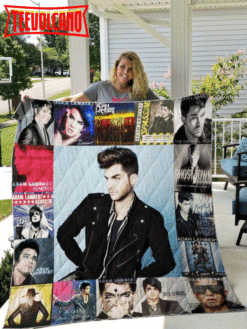 Adam Lambert 3D Customized Quilt Blanket