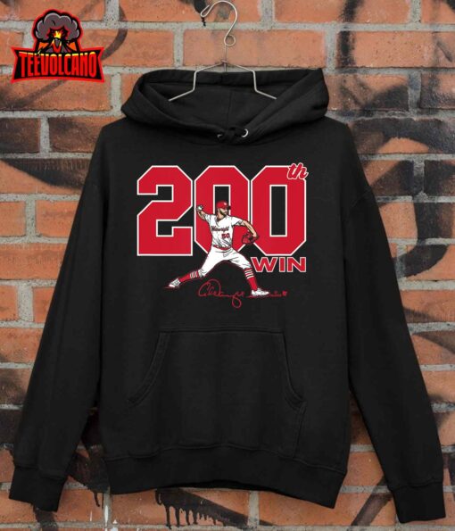 Adam Wainwright – 200 Wins – St. Louis Baseball T-Shirt