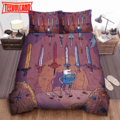 Adventure Time, Make A Choice Bed Sheets Duvet Cover Bedding Sets