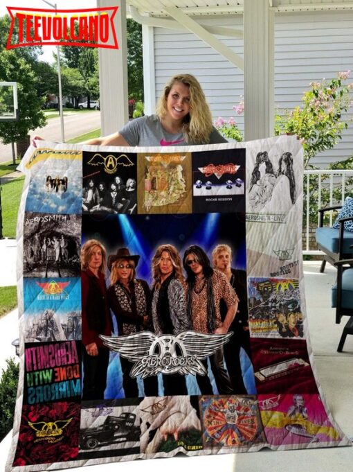 Aerosmith Albums For Fans 3D Quilt Blanket