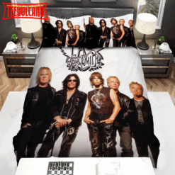 Aerosmith Band Members Bed Sheets Spread Comforter Duvet Cover Bedding Sets