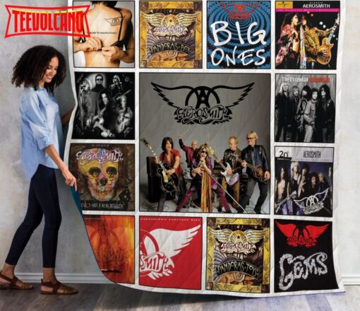 Aerosmith Complication Albums New Arrival 3D Quilt Blanket