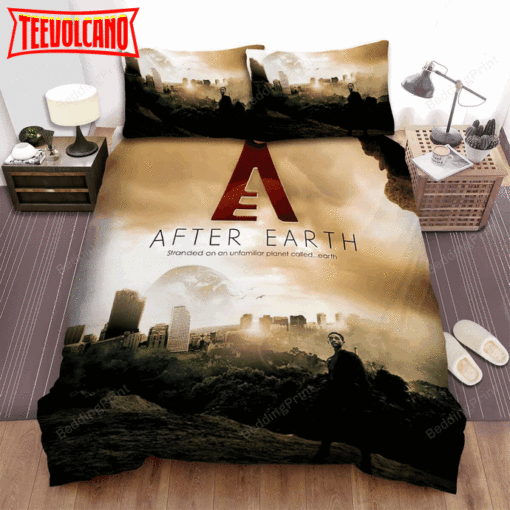 After Earth Movie Poster 3 Bed Sheets Duvet Cover Bedding Sets