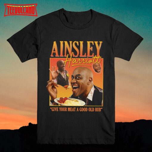 Ainsley Harriott T Shirt Vintage T-shirt Top Shirt