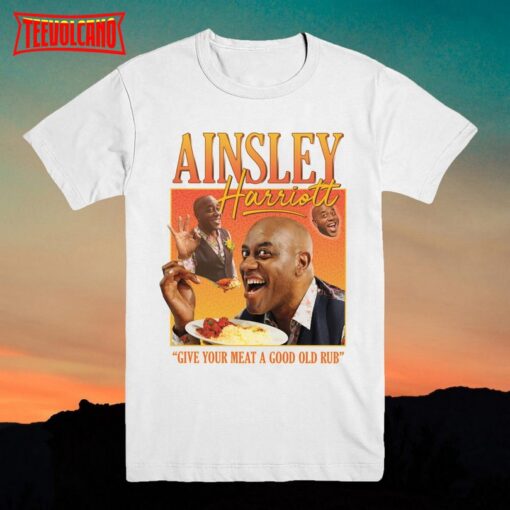 Ainsley Harriott T Shirt Vintage T-shirt Top Shirt