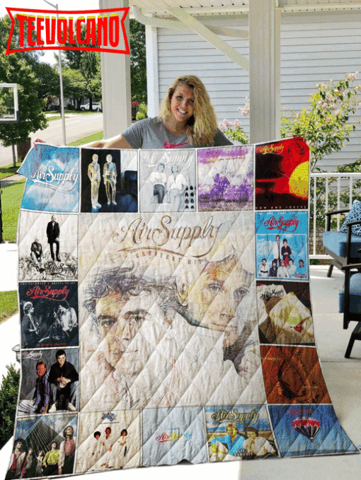 Air Supply 3D Customized Quilt Blanket