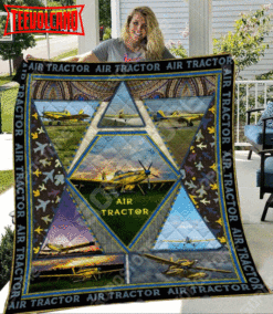 Air Tractor Collection Like 3D Customized Quilt Blanket