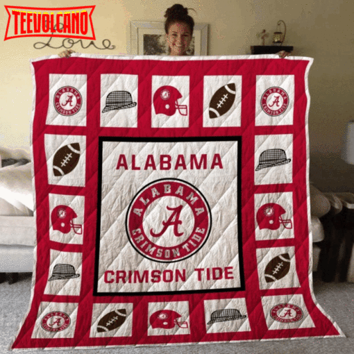 Alabama Crimson Tide Quilt Blanket