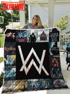 Alan Walker’S Hits 3D Quilt Blanket