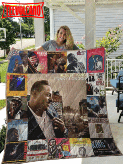 Albert King Albums 3D Customized Quilt Blanket