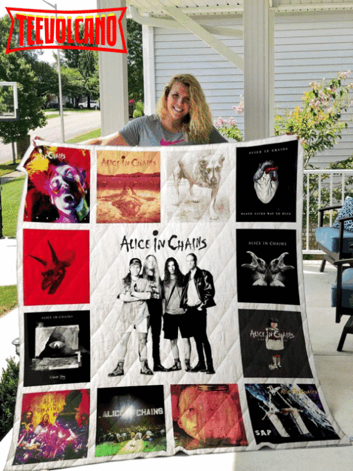 Alice In Chains Customize Quilt Blanket