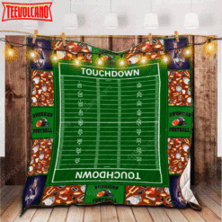 American Football 3D Quilt Blanket