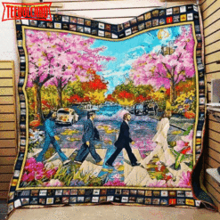 American Hippie Art Customize Quilt Blanket