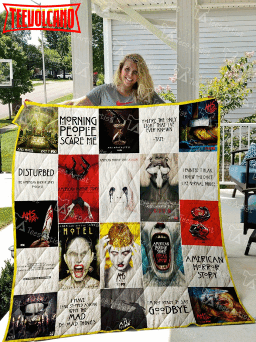 American Horror Story 3D Quilt Blanket