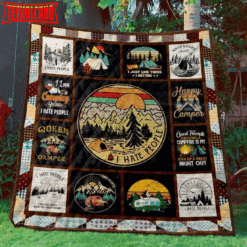 Amping People 3D Customized Quilt Blanket