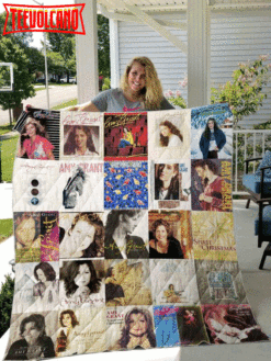 Amy Grant 3D Customized Quilt Blanket