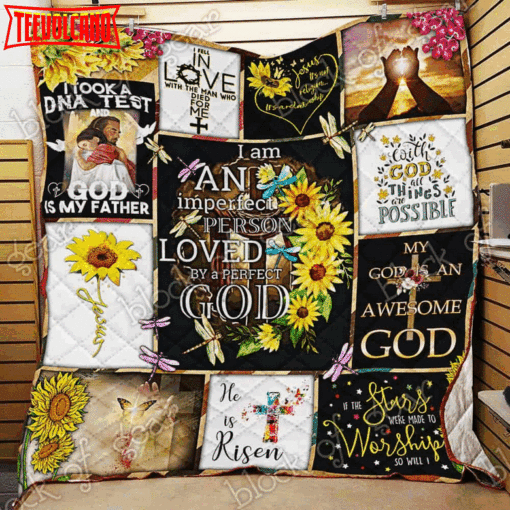 An Imperfect Person Loved By Perfect God 3D Quilt Blanket