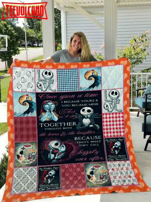 And Sally 3D Customized Quilt Blanket