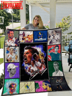 Andy Murray 3D Quilt Blanket