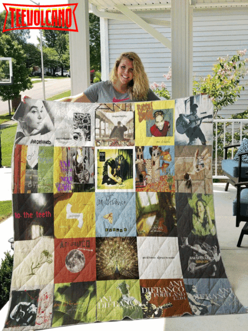 Ani Difranco 3D Quilt Blanket