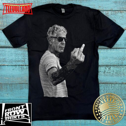 Anthony Bourdain Middle Finger T-Shirt