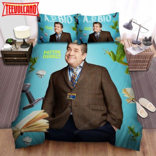 A.P. Bio Patton Oswalt Poster Bed Sheets Duvet Cover Bedding Sets