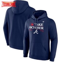 Atlanta Braves 2023 Postseason Locker Room Pullover Hoodie