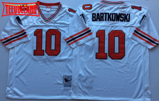 Atlanta Falcons Steve Bartkowski White Throwback Jersey