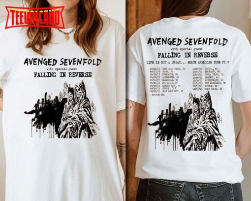Avenged Sevenfold Life Is But A Dream North American Tour 2023 Shirt