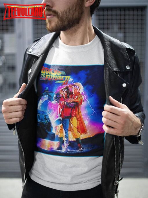 Back to the Future Poster 80s Movie T-Shirt