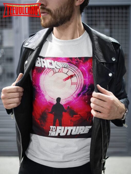 Back to the Future Poster Style Soft T Shirt, 80s Movie T-Shirt