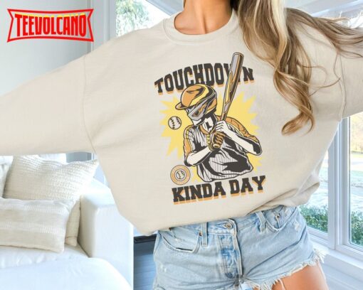 Baseball Player Vintage Sweatshirt T-Shirt, Vintage Game Day Sweatshirt