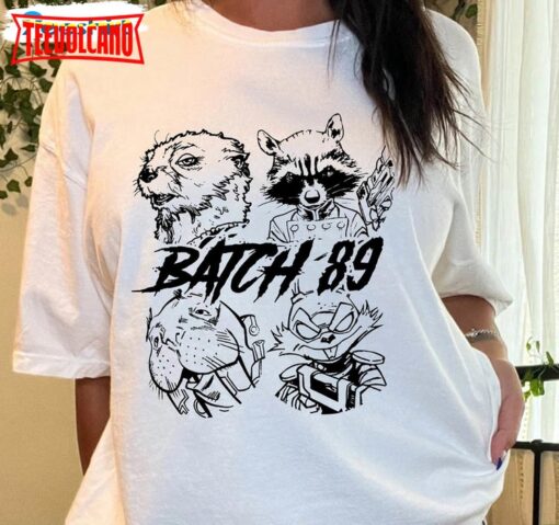 Batch 89 Rocket Raccoon And Friends Lylla Teefs Floor Shirt