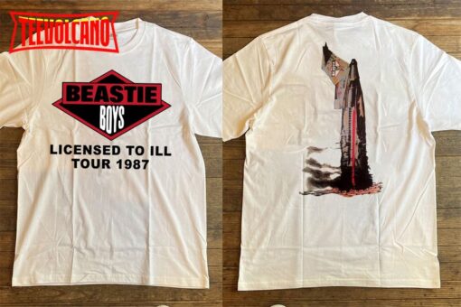 Beastie Boys Licensed To Ill Tour 1987 T-Shirt, Beastie Boys Tour ’87 Promo T-Shirt