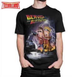 Beavis and Butt-Head x Back to the Future T-Shirt