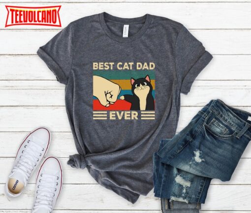 Best Cat Dad Ever T-shirt, Cat Dad Shirt, Fathers Day Shirt