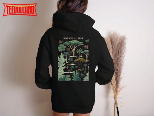 Botanic Back Print Sweatshirt, Botanical Hoodie