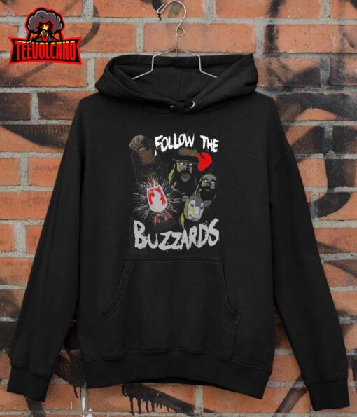 Bray Wrestler Wyatt Wrestling Laterns Follow the buzzards T-Shirt