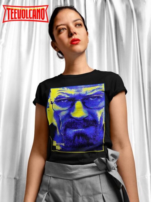 Breaking Bad Fan Art Poster T Shirt, Breaking Bad Clothing Stylized T Shirt