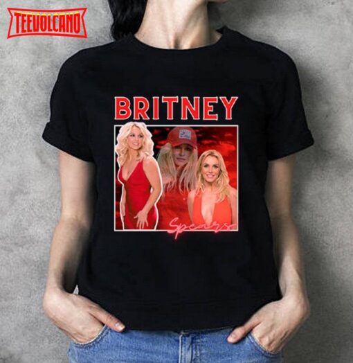 Britney Spears Shirt Celebrity Singer Music Vintage Retro Style T-Shirt