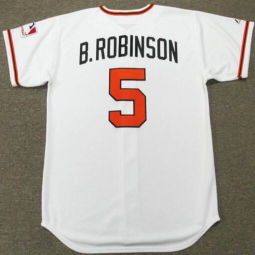 Brooks Robinson Baltimore Orioles 1969 Throwback Baseball Jersey