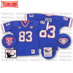 Buffalo Bills Andre Reed Royal Throwback Jersey