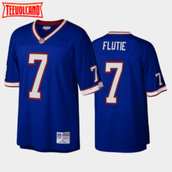 Buffalo Bills Doug Flutie Royal 1998 Throwback Jersey
