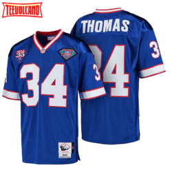 Buffalo Bills Thurman Thomas Royal 1994 Throwback Jersey