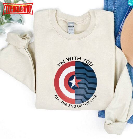 Captain America And Winter Soldier, Steve Rogers And  Bucky Barnes Quote Shirt