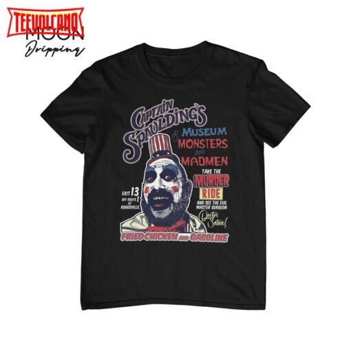 Captain Spaulding’s Museum of Monsters and Madmen T-shirt