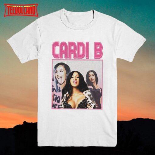 Cardi B T Shirt Bottzilla Vintage Style 90S Inspired Classic T-Shirt