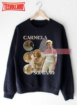 CARMELA SOPRANO Sweatshirt Wife of Mafia Boss Homage Retro 90’s Shirt